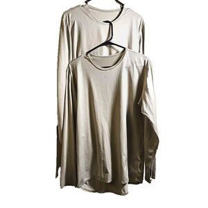 Official US Army Issues Polar Tec Men's Base Layer Lot of 2 -HEAVY STAINS